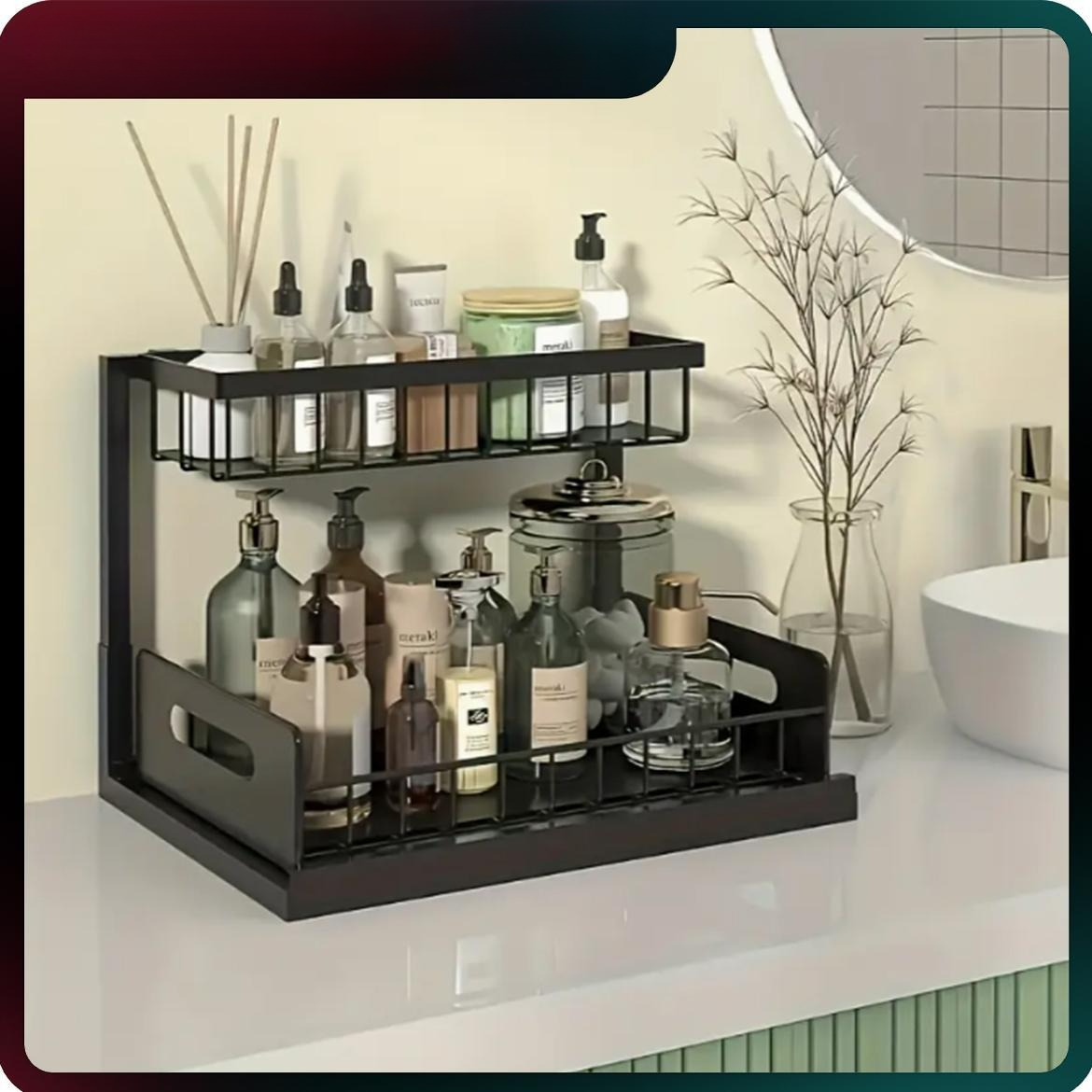 Home Bathroom Sink - Ağır Hizmet Tipi Çekmeceli Dolap Düzenleyici