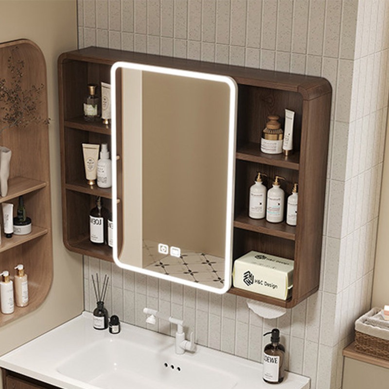Home Bathroom Mirror - Aynalı Tuvalet Banyo Dolabı Rafları Köşe