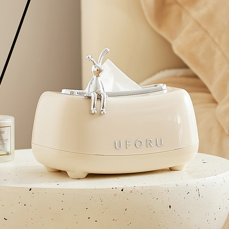 Home Bathroom Towel Dispenser - Uforu Çok Fonksiyonlu Mendil Kutusu Yaylı