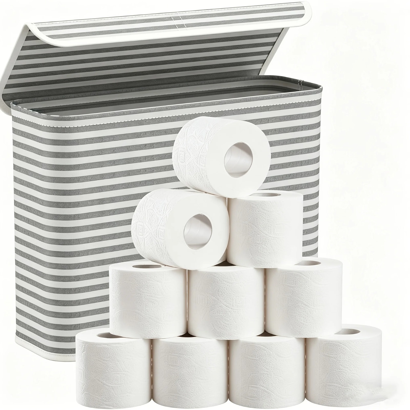 Home Bathroom Paper Towel Holder - Banyo Tuvalet Kağıdı Tutucu Depolama Sepeti