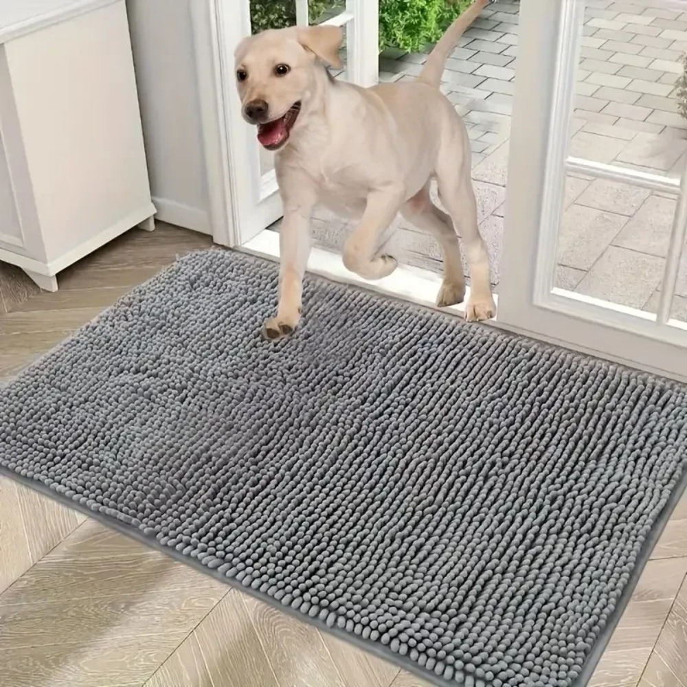 Home Bathroom Rugs - Düz Renkli Evcil Hayvan Kapı Paspası