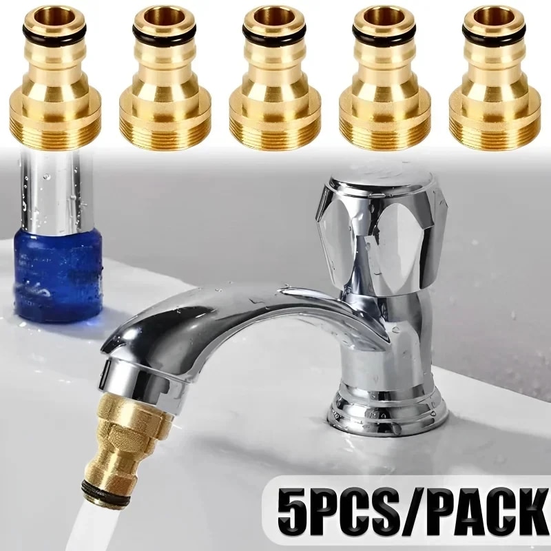 Basin Mixer Tap - 1/2/5 adet evrensel musluk mutfak adaptörleri