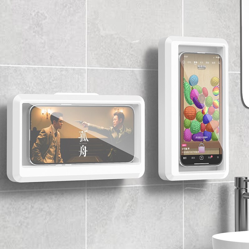 Home And Bathroom - Banyo Su Geçirmez Telefon Tutucu Ev