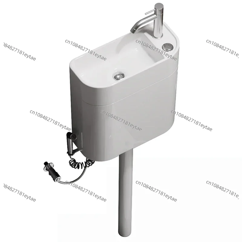 Home Bathroom Sink - Çömelme tuvaleti seramik su deposu, el