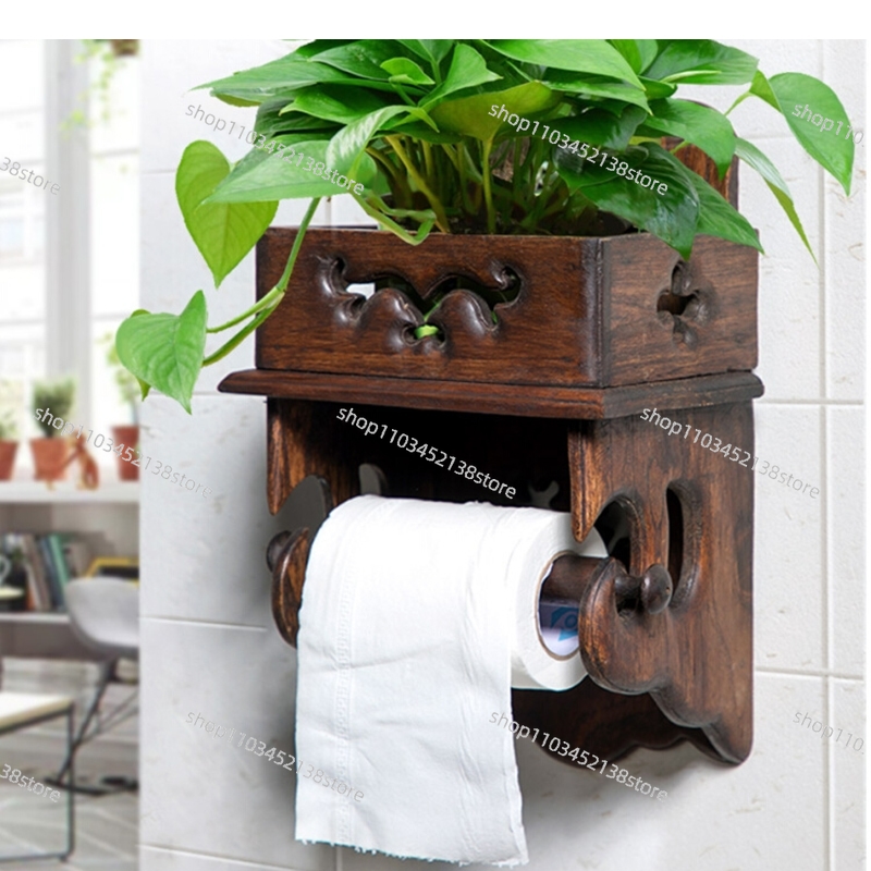 Ahşap Kağıt Havlu Tutucu Tuval - Home Bathroom Paper Towel Holder incelemesi ve fiyatı