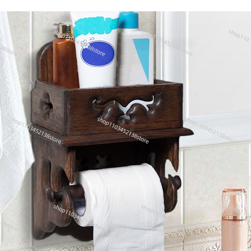 Ahşap Kağıt Havlu Tutucu Tuval - Home Bathroom Paper Towel Holder incelemesi ve fiyatı