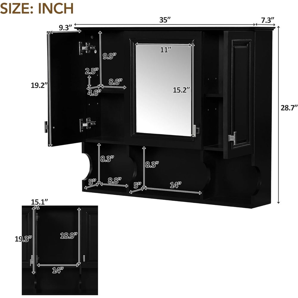 Aynalı Banyo Duvar Dolabı, Aya - Home Bathroom Mirror incelemesi ve fiyatı