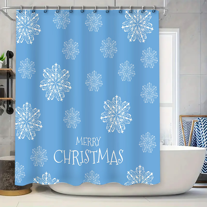 Noel Duş Perdesi Kar Tanesi Ma - Home Bathroom Ideas incelemesi ve fiyatı