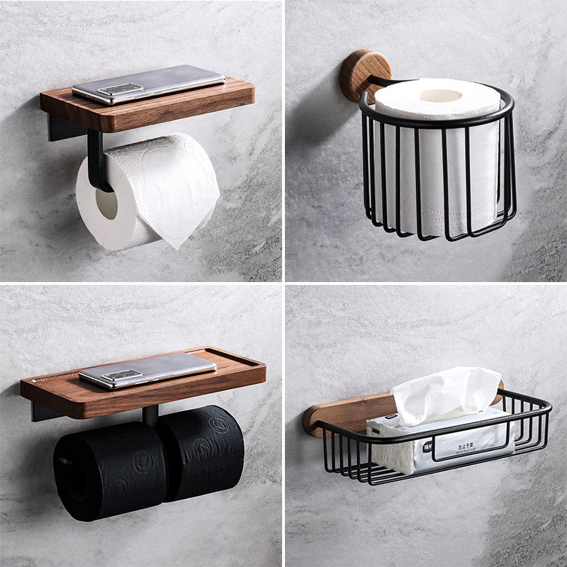 Masif ahşap kağıt mendil tutuc - Home Bathroom Towel Dispenser incelemesi ve fiyatı