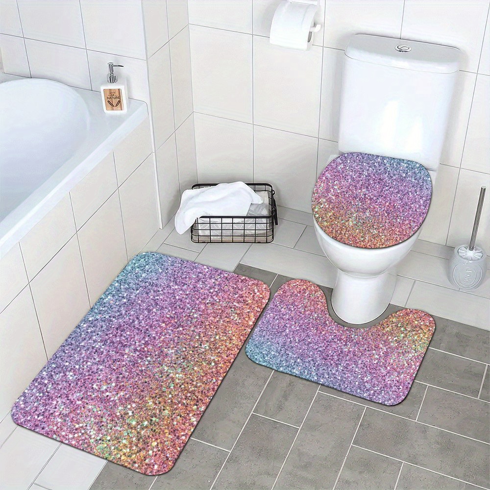Lüks Simli Banyo Paspas Seti,  - Home Made Bathroom Vanity incelemesi ve fiyatı
