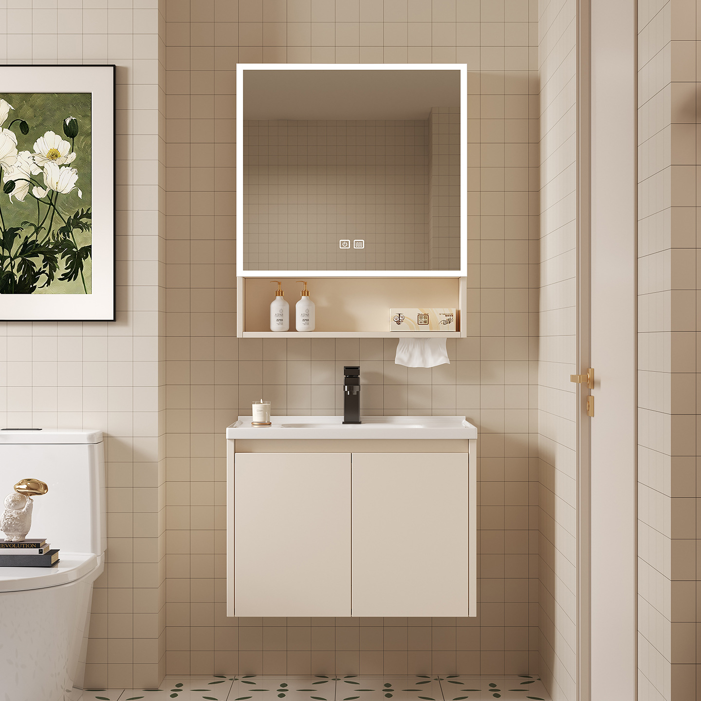 Uzay Alüminyum Banyo Akıllı De - Home Bathroom Mirror incelemesi ve fiyatı