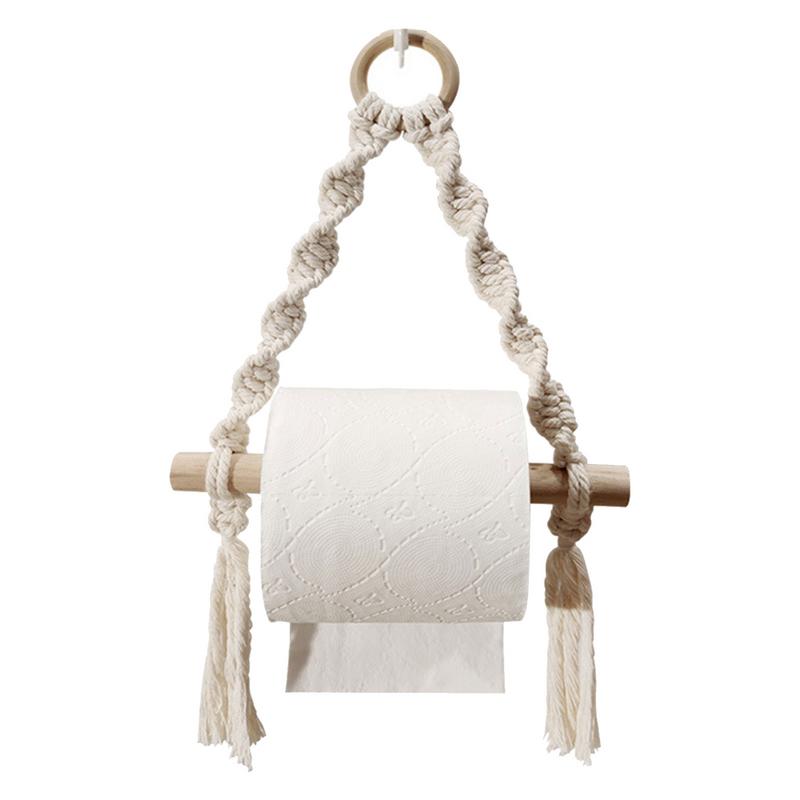 El dokuma ahşap rulo kağıt hav - Home Bathroom Towel Dispenser incelemesi ve fiyatı