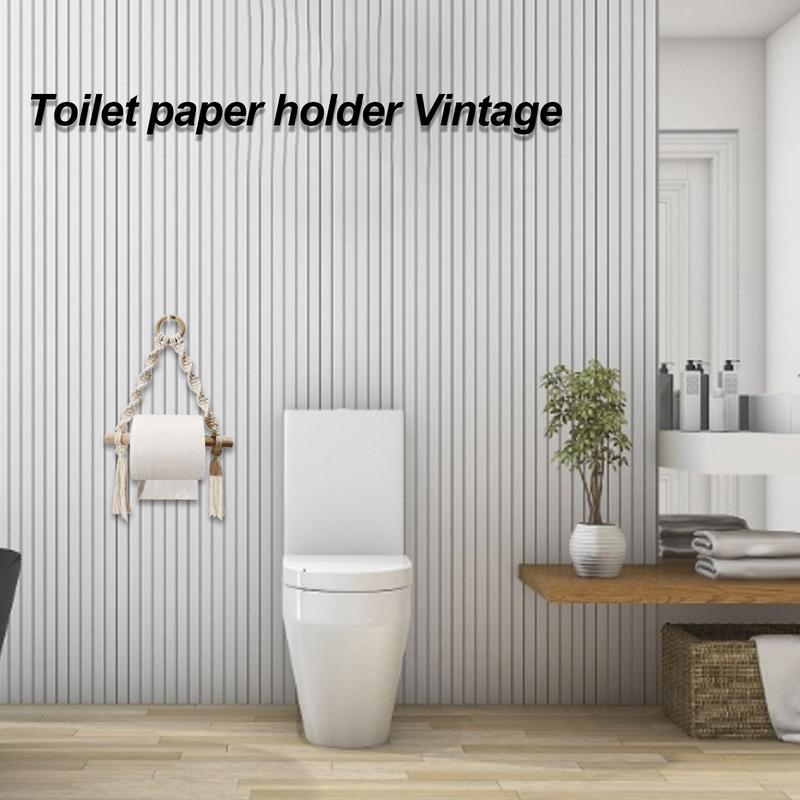 El dokuma ahşap rulo kağıt hav - Home Bathroom Towel Dispenser incelemesi ve fiyatı