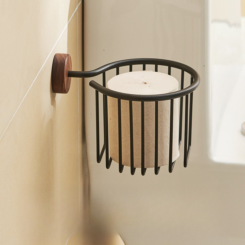 Masif ahşap doku tutucu sondaj - Home Bathroom Paper Towel Holder incelemesi ve fiyatı