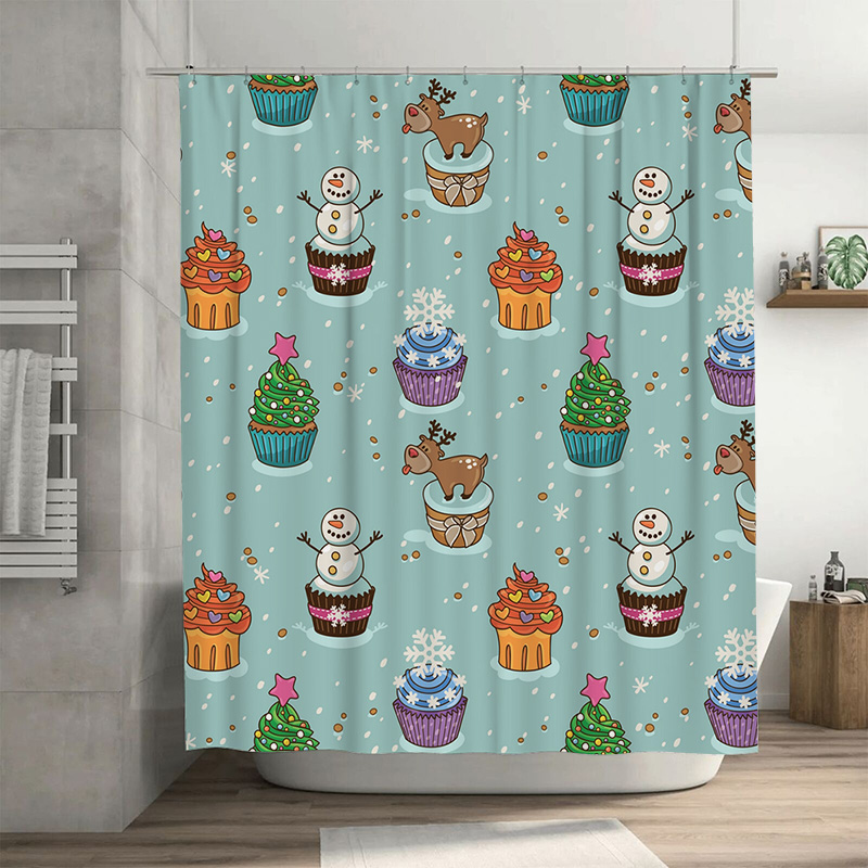 TU Büyüleyici Noel Duş Perdesi - Home Bathroom Ideas incelemesi ve fiyatı