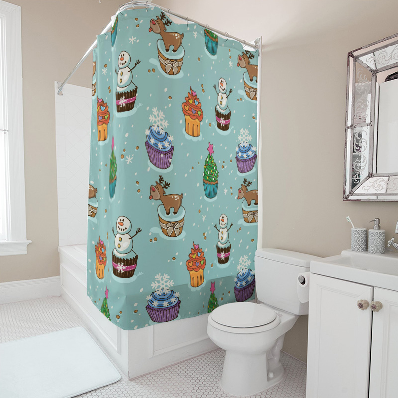 TU Büyüleyici Noel Duş Perdesi - Home Bathroom Ideas incelemesi ve fiyatı