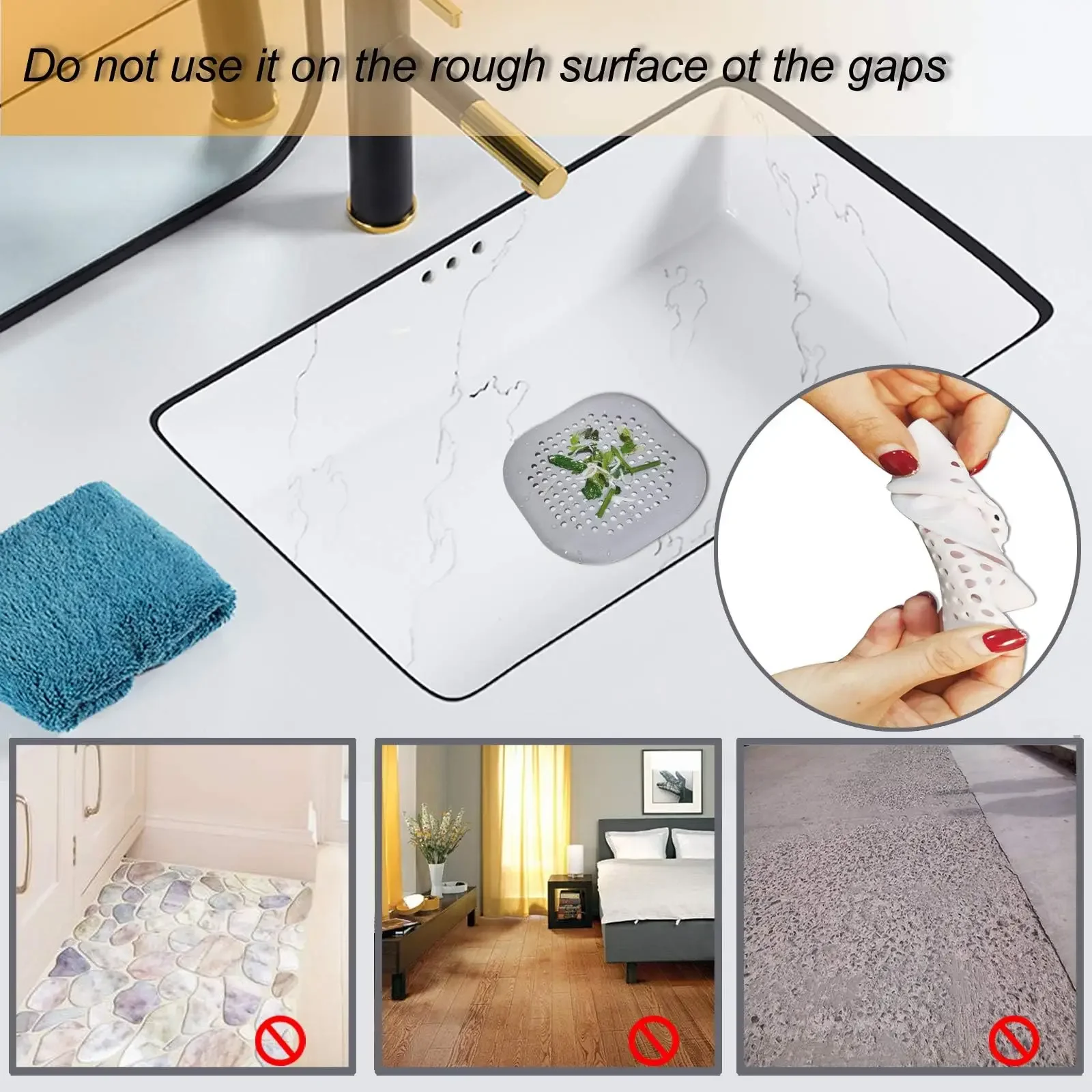 Tıkaçlı Silikon Drenaj Tıpası  - Home Bathroom Sink incelemesi ve fiyatı