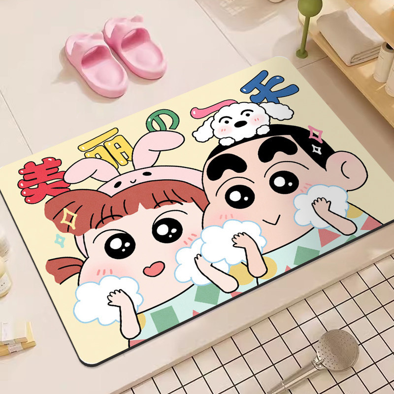 Crayon Shin-Chan Karikatür Dia - Home Bathroom Rugs incelemesi ve fiyatı