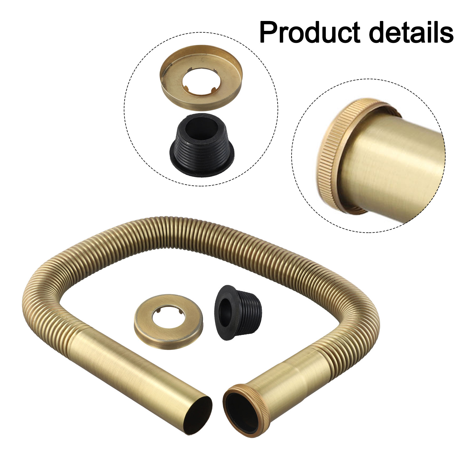 1 adet Esnek Hortum Pirinç Hor - Home Bathroom Sink incelemesi ve fiyatı
