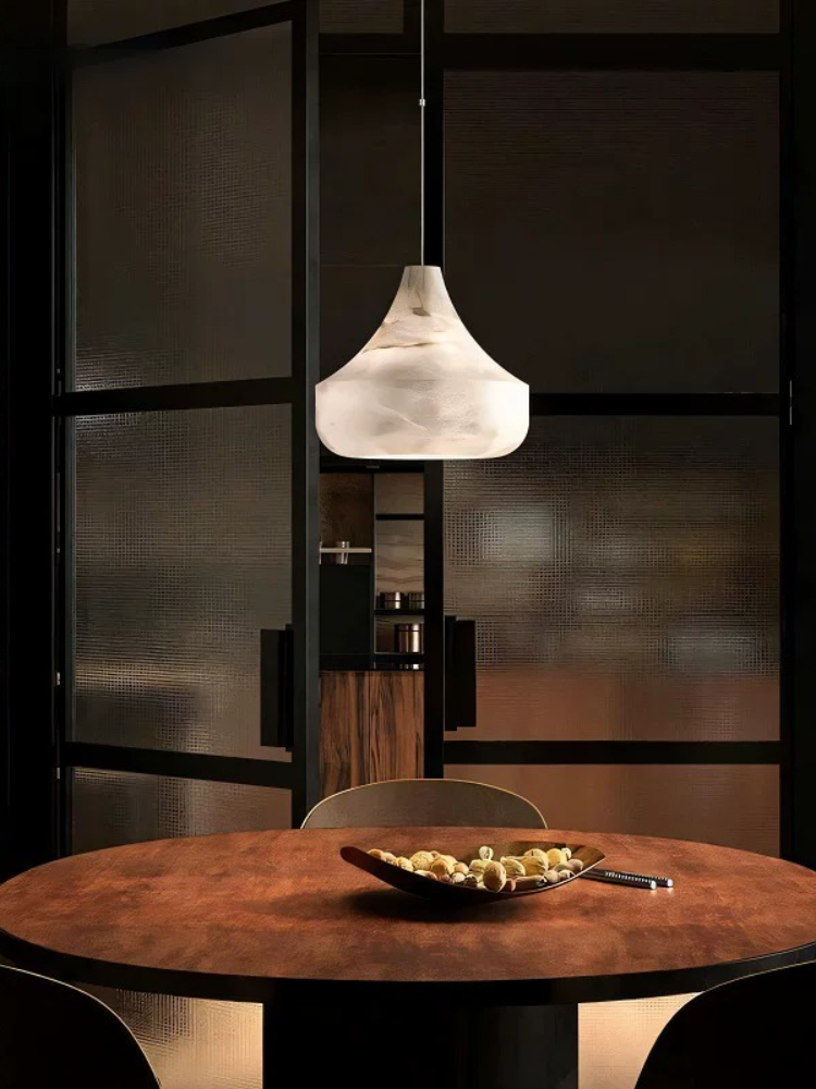Modern Doğal Taş Sarkıt Lamba  - Home Of The Year Bathroom incelemesi ve fiyatı