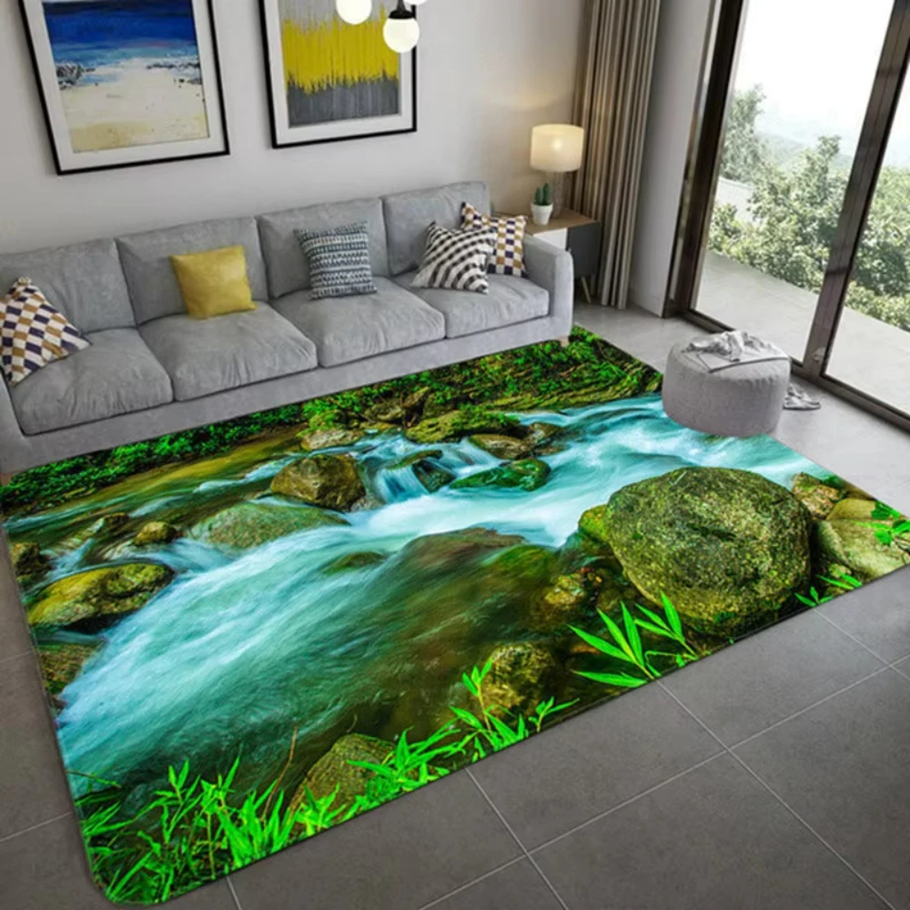 Doğa Ilham 3D Manzara Halı Yum - Home Bathroom Ideas incelemesi ve fiyatı