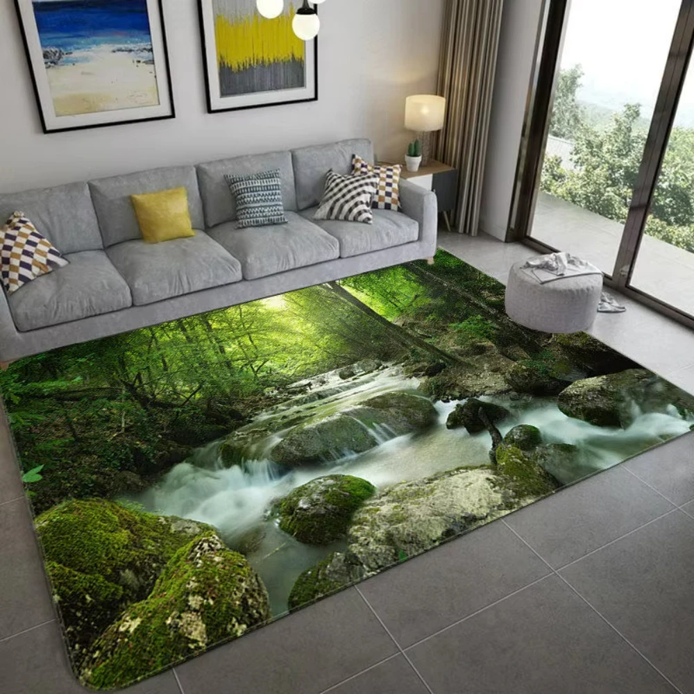 Doğa Ilham 3D Manzara Halı Yum - Home Bathroom Ideas incelemesi ve fiyatı