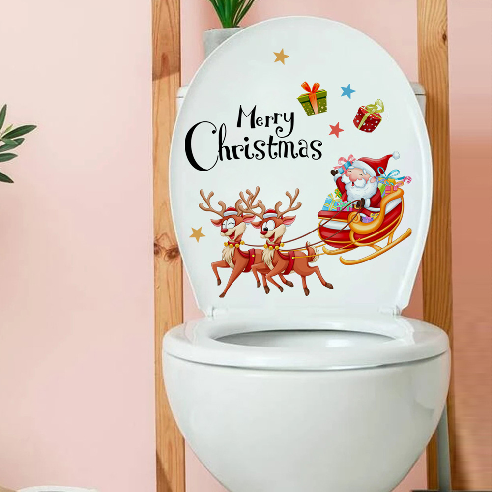 Noel Baba Geyik Arabası duvar  - Home Of The Year Bathroom incelemesi ve fiyatı