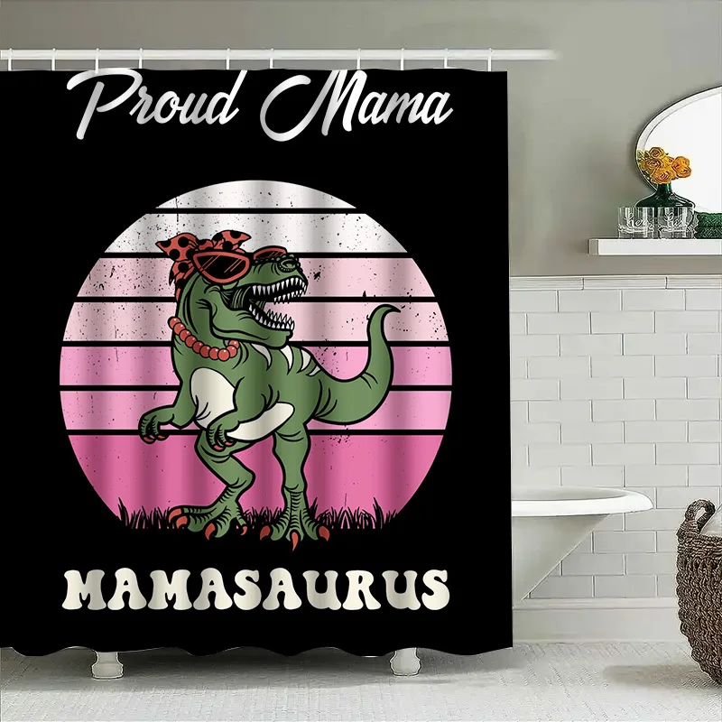 Şık Mama Dinozor Duş Perdesi S - Home Bathroom Ideas incelemesi ve fiyatı